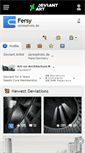Mobile Screenshot of fersy.deviantart.com