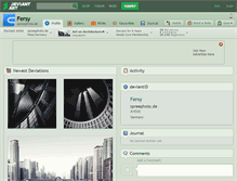 Tablet Screenshot of fersy.deviantart.com