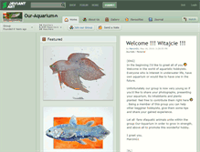 Tablet Screenshot of our-aquarium.deviantart.com