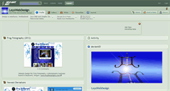 Desktop Screenshot of leyswebdesign.deviantart.com