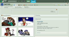 Desktop Screenshot of angelicfight.deviantart.com
