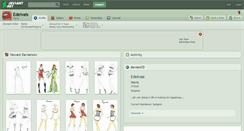 Desktop Screenshot of edelvais.deviantart.com