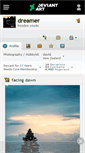 Mobile Screenshot of dreamer.deviantart.com