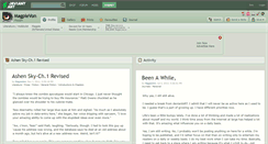 Desktop Screenshot of magpievon.deviantart.com