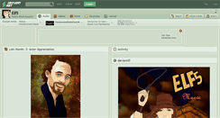 Desktop Screenshot of elf5.deviantart.com
