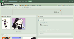Desktop Screenshot of kamikazekankie.deviantart.com
