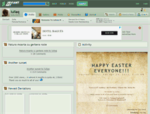 Tablet Screenshot of iuliaq.deviantart.com