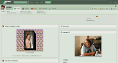 Desktop Screenshot of cospa.deviantart.com