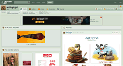 Desktop Screenshot of antilogicgirl.deviantart.com