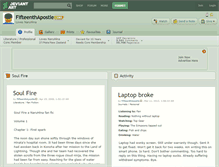 Tablet Screenshot of fifteenthapostle.deviantart.com
