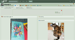 Desktop Screenshot of kataang816.deviantart.com