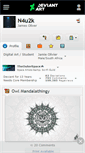 Mobile Screenshot of n4u2k.deviantart.com