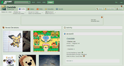 Desktop Screenshot of chelssk8r.deviantart.com
