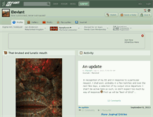 Tablet Screenshot of ideviant.deviantart.com