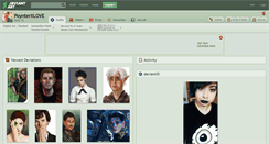 Desktop Screenshot of poynterxlove.deviantart.com