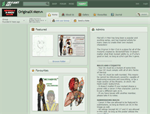 Tablet Screenshot of originalx-men.deviantart.com