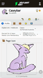 Mobile Screenshot of caseybar.deviantart.com