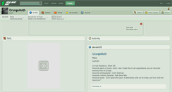 Desktop Screenshot of grungemoth.deviantart.com