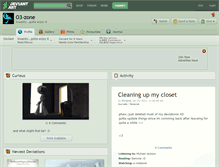 Tablet Screenshot of o3-zone.deviantart.com