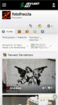 Mobile Screenshot of fotofreccia.deviantart.com