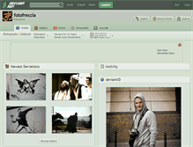 Tablet Screenshot of fotofreccia.deviantart.com