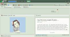 Desktop Screenshot of fox0r.deviantart.com