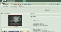 Desktop Screenshot of kayax.deviantart.com