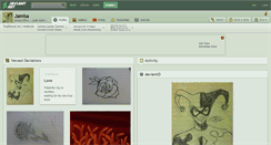 Desktop Screenshot of jamisa.deviantart.com