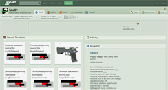 Desktop Screenshot of luka89.deviantart.com