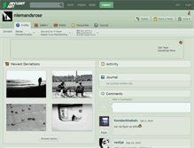 Tablet Screenshot of niemandsrose.deviantart.com