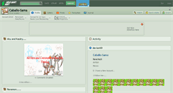 Desktop Screenshot of caballo-sama.deviantart.com