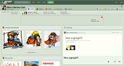 Desktop Screenshot of kiba-x-naruto-club.deviantart.com