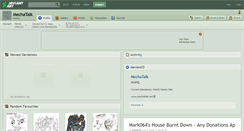 Desktop Screenshot of mechatalk.deviantart.com