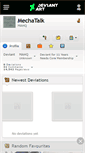 Mobile Screenshot of mechatalk.deviantart.com