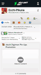 Mobile Screenshot of ecchi-pikuna.deviantart.com