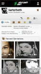 Mobile Screenshot of karterbeth.deviantart.com