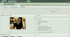 Desktop Screenshot of kill-the-prom-queen.deviantart.com