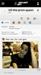 Mobile Screenshot of kill-the-prom-queen.deviantart.com