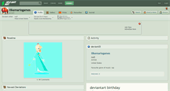 Desktop Screenshot of ilikemariogames.deviantart.com