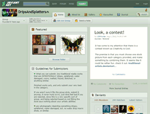 Tablet Screenshot of dripsandsplatters.deviantart.com