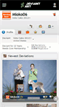 Mobile Screenshot of mioko06.deviantart.com