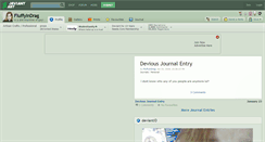 Desktop Screenshot of fluffyindrag.deviantart.com