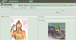 Desktop Screenshot of nilecrocodile.deviantart.com