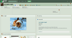 Desktop Screenshot of norwegian-angel.deviantart.com