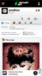 Mobile Screenshot of amdillon.deviantart.com
