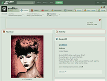 Tablet Screenshot of amdillon.deviantart.com
