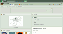 Desktop Screenshot of darksidesc.deviantart.com