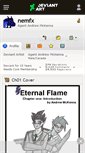 Mobile Screenshot of nemfx.deviantart.com