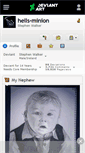 Mobile Screenshot of hells-minion.deviantart.com