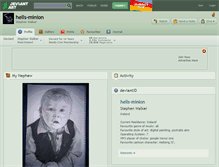 Tablet Screenshot of hells-minion.deviantart.com